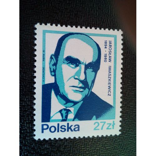Timbre Pologne Yt 2673 Jaroslaw Iwaszkiewicz (1894-1980), Écrivain 1983 ( 070904 )