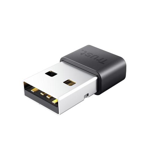 Trust Myna - Adaptateur réseau - USB - Bluetooth 5.3, Bluetooth 5.3 LE - noir