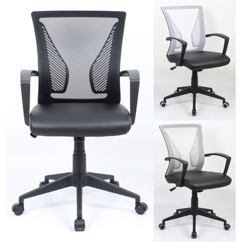 Vcm Chaise De Bureau,Chaise De Bureau,Chaise Jeune,Chaise Pivotante,Bureau,Chaise,Chaise Visiteur,Offilo,Pu