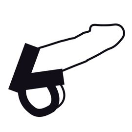 Anneau Penis Et Testicules Cuir Darkness