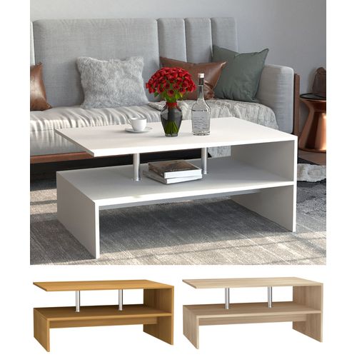 Vcm Bois, Table Basse, Table De Salon, Table Basse, Maliso