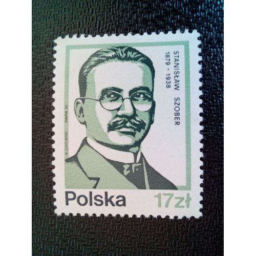 Timbre Pologne Yt 2671 Stanislaw Szober (1879-1938), Linguiste 1983 ( 070904 )