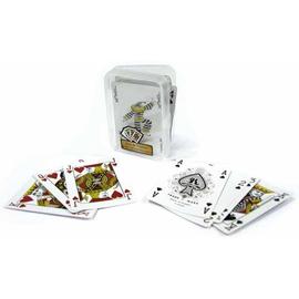 Jeu De 54 Cartes "A Jouer" 8cm Blanc