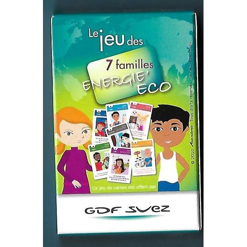 Jeu Des 7 Familles Énergie Éco
