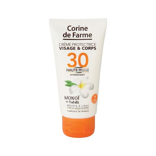 Corine De Farme - Crème Protectrice - Visage Et Corps - Spf30 - Format Pocket- 50ml 