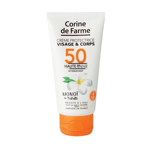 Corine De Farme - Crème Protectrice - Visage Et Corps - Spf50 - Format Pocket- 50ml 