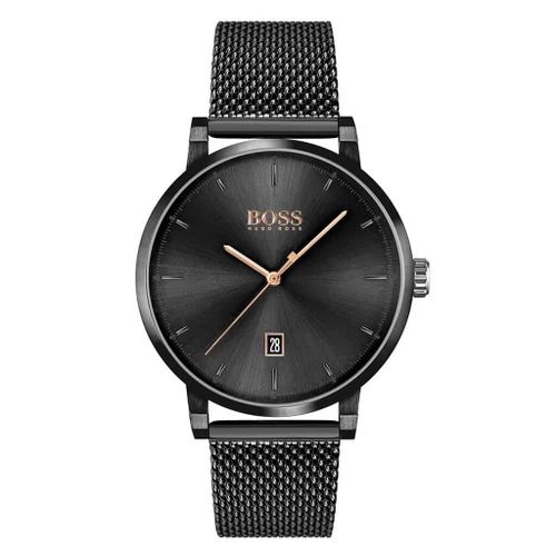 Hugo Boss Montre Noir Analogique Hommes Confidence 1513810