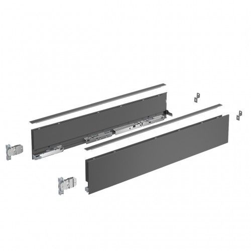 Kit tiroir - hauteur 101 mm - L500 mm - anthracite - AvanTech YOU HETTICH