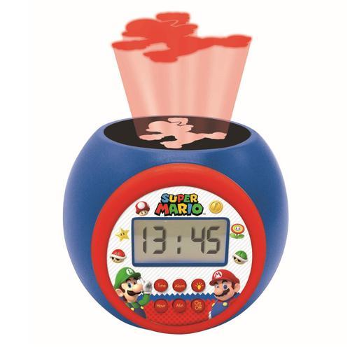 Réveil projecteur Mario