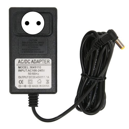 Chargeur d'aspirateur Anti-interférence, Protection contre les courts-circuits, adaptateur d'alimentation 30.45V/1,1a, prise 100-240VEU