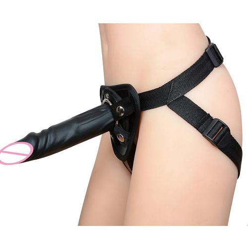 Godemiché Réaliste Portable En Cuir Pu, Ceinture De Flirt Sexy Avec Sangle, Godemiché Plug Anal, Bondage Pour Femmes Et Hommes Lesbiennes