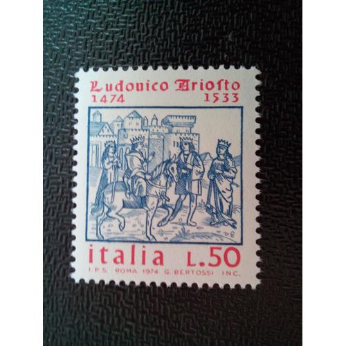 Timbre Italie Yt 1194 Ludovico Ariosto 1974 ( 090904 )