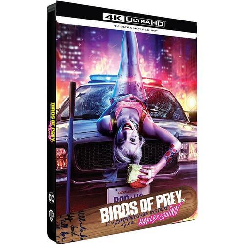 Birds Of Prey Et La Fantabuleuse Histoire De Harley Quinn - 4k Ultra Hd + Blu-Ray - Édition Boîtier Steelbook
