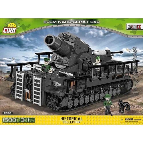 60 Cm Karl-Gerat 040 Adam - 1500 Pièces - 4 Figurines Cobi