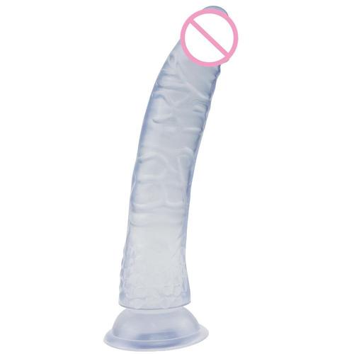 Sextoys-Soft Jelly Dildo Pour Femme, Anal Réaliste, Dick Bullet Vibrator, Strapon, Big Penis, Suction Cup, Adults Sex Toys, 7.0