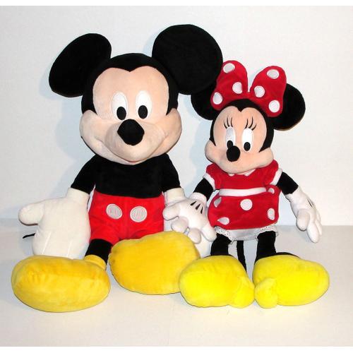 Peluche Minnie et Mickey Mouse 50 cm - etoilejouet
