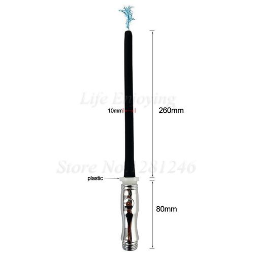 Robinet À Interrupteur En Métal En Silicone, Douche Longue, Seringue De Lavement, Tête De Nettoyage, Lavage Anal, Vaginal, Bouchon Anal, Embout De Buse, Masseur Gay