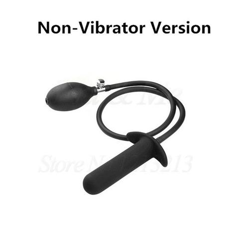 Iksex-Vibromasseur Anal Gonflable Super Grand, Pompe Gode, Dilatateur Anal Extensible, Plug Anal Vibrant, 10 Vitesses, Max 10cm