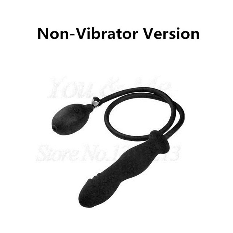 Iksex-Vibromasseur Anal Gonflable Super Grand, Pompe Gode, Dilatateur Anal Extensible, Plug Anal Vibrant, 10 Vitesses, Max 10cm