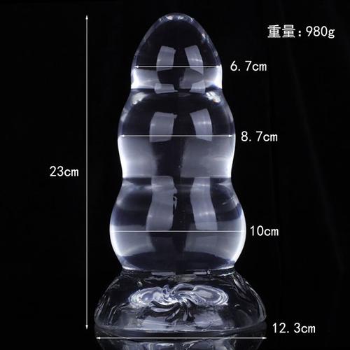 Énorme Plug Anal Transparent Pour Hommes Et Femmes, Gros Plug Anal, Jouets Sexuels Anaux, Unis Isseur De Vagin, Massage De La Prostate, 6 000, Gay, Nouveau