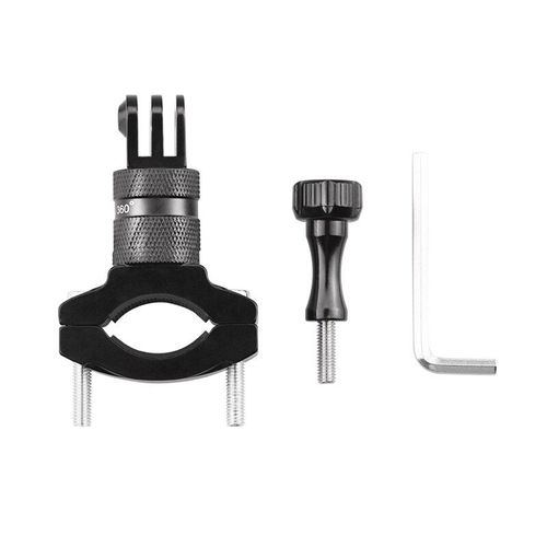 Vélo Moto Guidon Aluminium Pince Support Support Adapté Pour Osmo Action/Pour Gopro Hero 5 6 7 8 Caméra De Sport