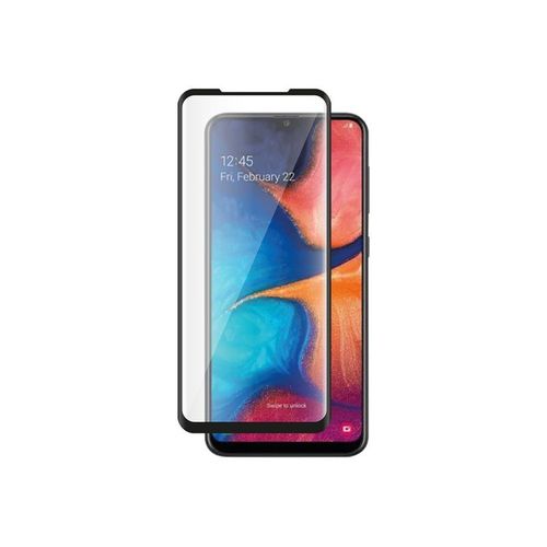 Bigben Connected Peglassa21s - Protection D'écran Pour Téléphone Portable - 2.5d - Verre - Transparent Avec Bords Noirs - Pour Samsung Galaxy A21s