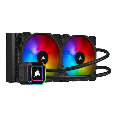 CORSAIR iCUE H115i Elite Capellix - Système de refroidissement liquide de processeur - (pour : LGA1150, LGA1151, LGA1155, LGA1156, LGA1200, LGA2011, LGA2011-3, LGA2066, AM4, AM3, AM2+, sTR4...