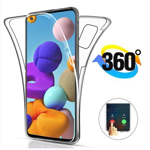 Coque Silicone 360 Intégrale Pour Samsung Galaxy A71 - Transparent