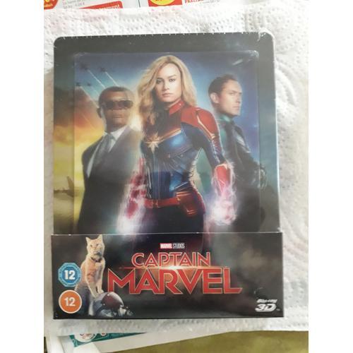 Captain Marvel - Steelbook Lenticulaire 3d