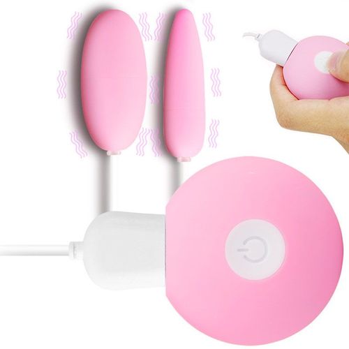 Jouet Sexuel Double Vibrateur À Commande Filaire, Oeuf Vibrant À 20 Fréquences, Dispositif De Masturbation Pour Adultes Couple Hommes Femmes