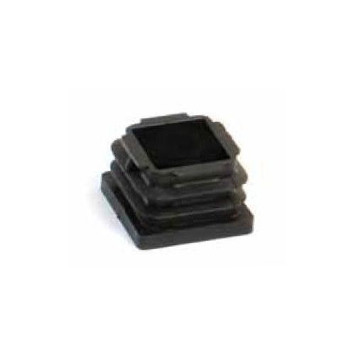 Embout noir entrant AVL pour tube carre T80X80 - 37380