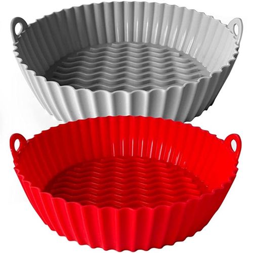 Plateau en Silicone pour friteuse à Air, réutilisable, parfait pour la cuisson