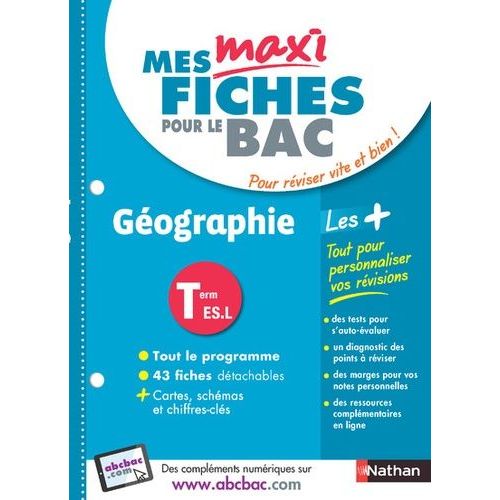 Géographie Term Es, L