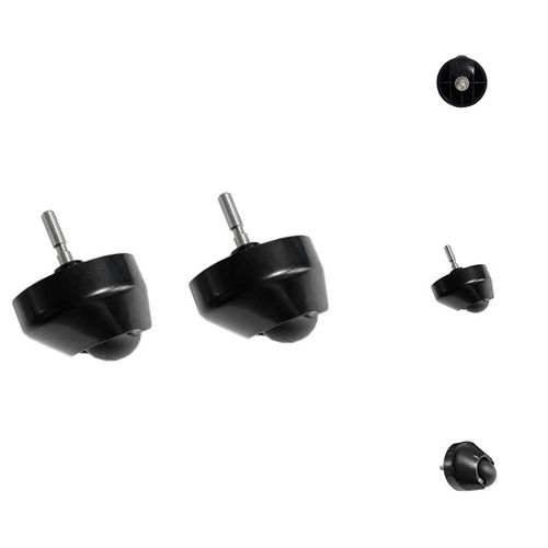 Roue de voyage pour aspirateur Robot Narwal, 2 pièces de rechange, vis trous, accessoires de roue universels
