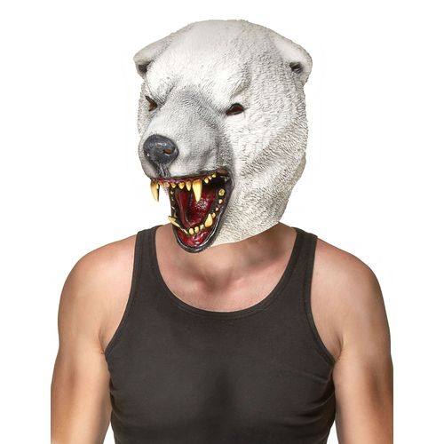 Masque Latex Ours Polaire Adulte