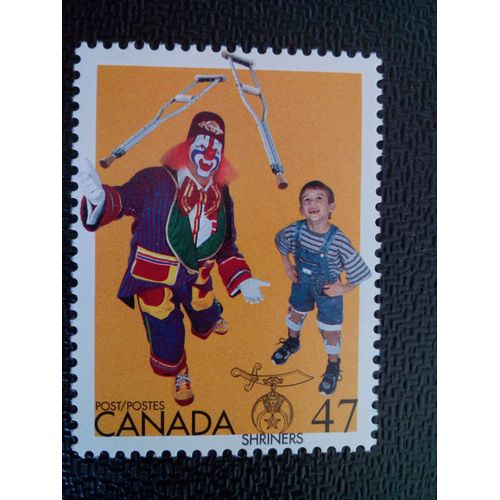 Timbre Canada Yt 1894 The Shriners (Organisation Caritative) 2001 ( 010904 )