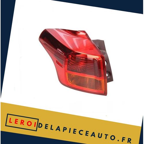 Feu Arrière Gauche Extérieur Pour Toyota Rav4 (Xa40) De 2013 À 2016