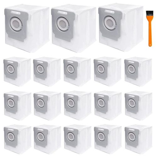 Lot de 18 sacs sous vide Irobot Roomba I3, I4, I6, I7, I8, J7, S9, série I et S