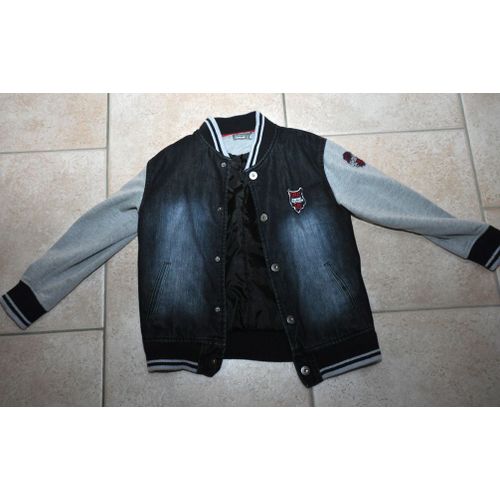 Très Belle Veste Blouson Jean Garçon T 10/12 Ans Marque Orchestra Tbe