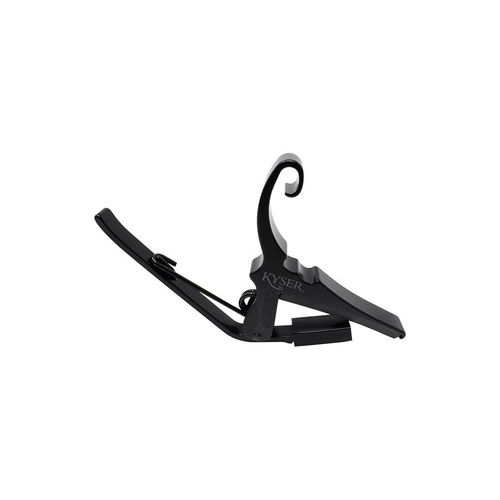 Kyser Kg6lta - Capodastre Quick-Change Guitare Acoustique Ou Électrique - Matte Blackout