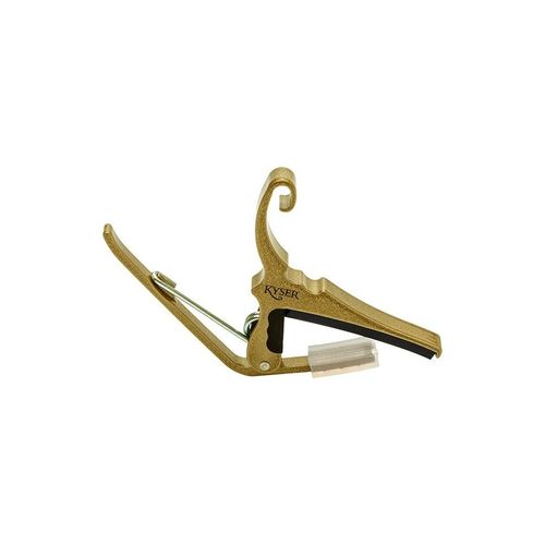 Kyser Kg6ga - Capodastre Quick-Change Guitare Acoustique - Gold