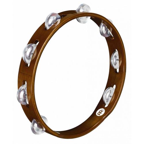 Meinl Ta1aab - Tambourin Bois 1 Rangée De Cymbalettes - African Brown