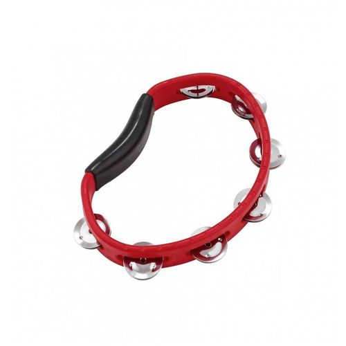 Meinl Htr - Tambourin Headliner Abs Demi Lune 1 Rangée De Cymbalettes - Rouge