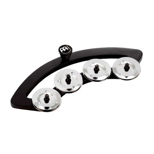 Meinl Bbta1bk - Tambourin Backbeat Pour Fûts De 10'' Et 12'' - Noir