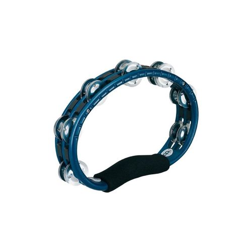 Meinl Tmt1ab - Tambourin Abs Demi-Lune 2 Rangées De Cymbalettes - Bleu