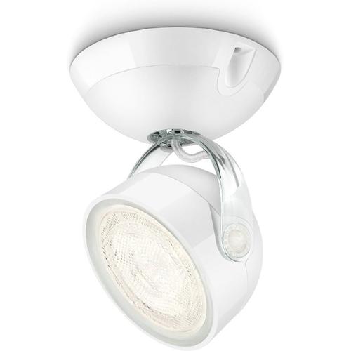 Blanc Philips 532303116 Dyna Spot LED Orientable 1 Lampe Matières Synthétiques Blanc