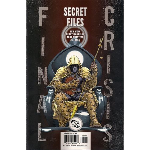 Final Crisis Secret Files ( 40 Pages V.O. 2008 ) *** Darkseid ** Cover Frank Quitely **
