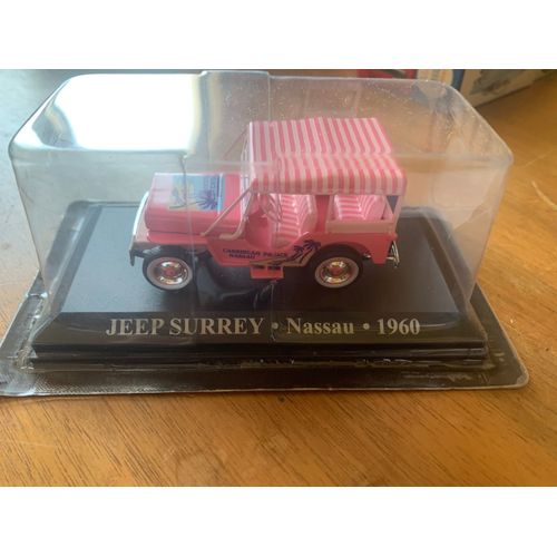 Altaya Jeep Surrey Nassau 1960 1:43-Altaya