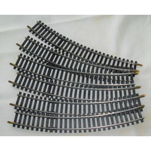 6 Rails Jouef Hdi R=385mm-Jouef