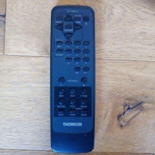 Télécommande d'origine Thomson RC 4004X pour magnétoscope